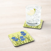 Dessous de verre pour boissons Blue Irises (Côté Droit)