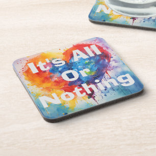 Dessous de verre pour boissons It's All Or Nothing
