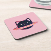 Dessous de verre pour boissons Planet Cat (Côté gauche)