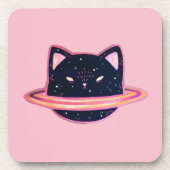 Dessous de verre pour boissons Planet Cat (Devant)
