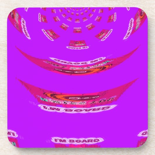 Dessous-de-verre Pour drôle, je me manque de toi (Devant)