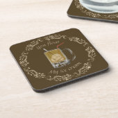 Dessous de verre pour flotteur de root beer (Côté gauche)