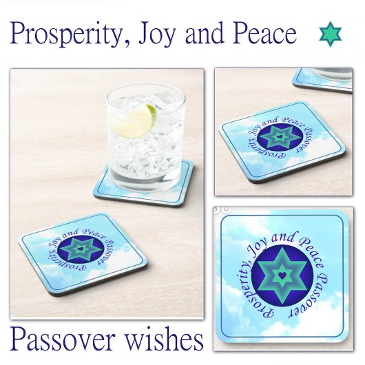 dessous de verre pour vœux de Pâque