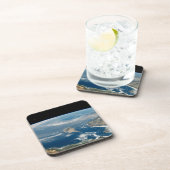 Dessous-de-verre Poussière Sur La Mer Méditerranée Et L'Île Chypre (Côté Droit)