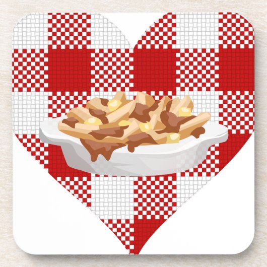 Dessous-de-verre poutine (Devant)