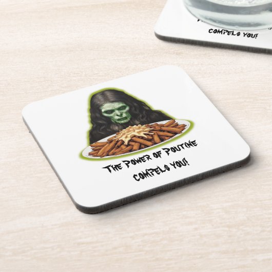 Dessous-de-verre Poutine (Côté gauche)