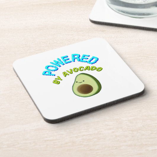 Dessous-de-verre Powered by Avocado (Côté gauche)