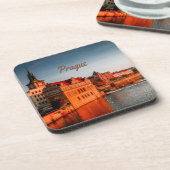 Dessous-de-verre Prague, capitale de la République tchèque (Côté gauche)