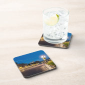 Dessous-de-verre Prato della Valle la nuit à Padova, Italie (Côté Droit)