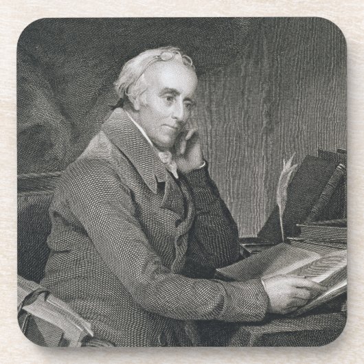 Dessous-de-verre Précipitation de Benjamin, gravée par Richard W. (Devant)