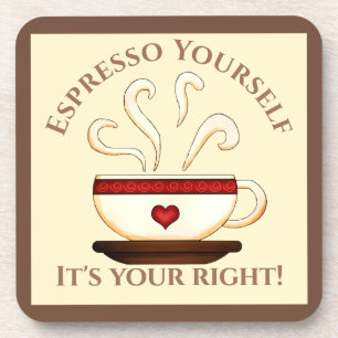 Dessous-de-verre Premier Amendement : Espresso Yourself