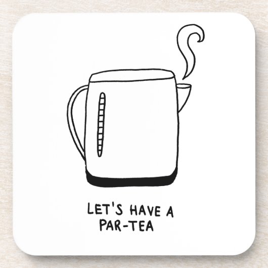 Dessous-de-verre Prenons un Par-Tea (Devant)