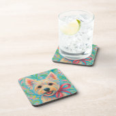Dessous-de-verre Preppy Westie (Côté Droit)