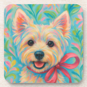 Dessous-de-verre Preppy Westie