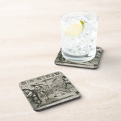 Dessous-de-verre Presse typographique française, 1642 (gravure) (Côté Droit)