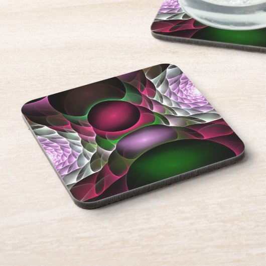 Dessous-de-verre Pression colorée (Côté gauche)