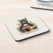 Dessous-de-verre Prêt Pour L'École Comme Un Patron (Côté gauche)