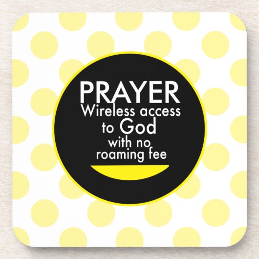 Dessous-de-verre Prière - sans fil (Devant)
