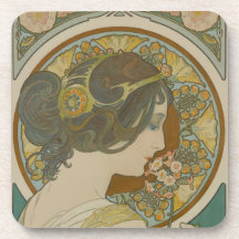 Primrose par Alphonse Mucha