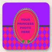Dessous-de-verre Princess Jacquard Drink Coasters (Devant)