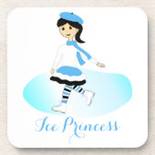 Dessous-de-verre Princesse de glace (Devant)