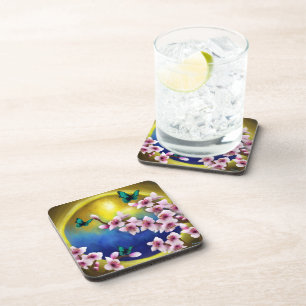 Dessous de verre - Printemps dans les cieux