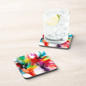 Dessous-de-verre Prisme de bijoux - Aquarelle (Côté Droit)