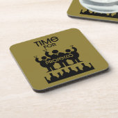 Dessous-de-verre Procurez-vous des boissons à vin (Côté gauche)