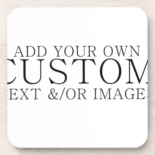 Dessous-de-verre Produit fait sur commande (Devant)