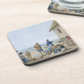 Dessous-de-verre Professions domestiques, Agagna, Guam, (Côté gauche)