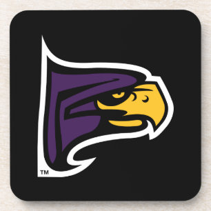 Dessous-de-verre Profil de la mascotte Hawk du Hunter College