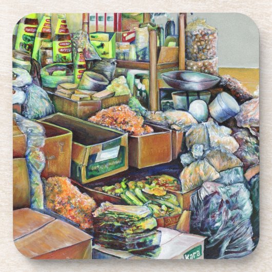 Dessous-de-verre Promesses charmantes du centre Tekka, Singapour (Devant)