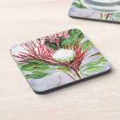 Dessous-de-verre Protéas (Côté gauche)