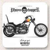 Dessous de verre Psycho Chopper | Ensemble de Dess (Devant)