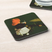 Dessous-de-verre Publicité par affichage pour le 'malt Coffee de (Côté gauche)