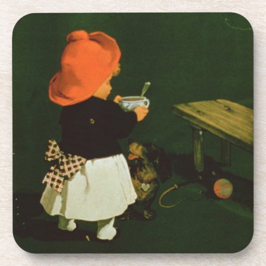 Dessous-de-verre Publicité par affichage pour le 'malt Coffee de (Devant)