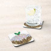 Dessous-de-verre puddings de Noël (Côté Droit)