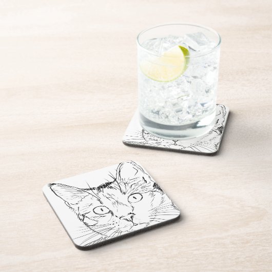 Dessous-de-verre Puddy Cat (Côté Droit)