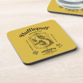 Dessous-de-verre PUFFELDUFF™ Dévouement Patience Loyauté Blason (Côté gauche)