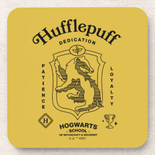 Dessous-de-verre PUFFELDUFF™ Dévouement Patience Loyauté Blason