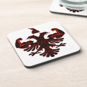 Dessous-de-verre Puissance albanaise (Côté gauche)