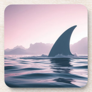 Dessous-de-verre Puissance de l'Aileron de Requin