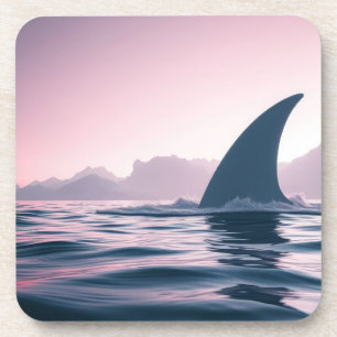 Dessous-de-verre Puissance de l'Aileron de Requin