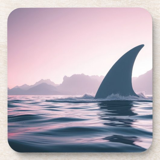 Dessous-de-verre Puissance de l'Aileron de Requin (Devant)