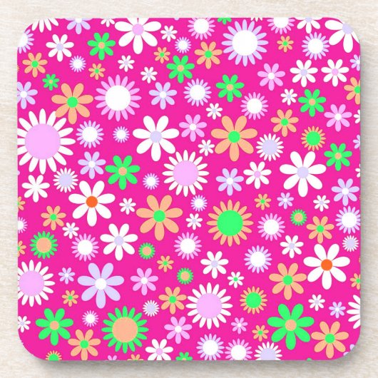 Dessous-de-verre Puissance rose (Devant)