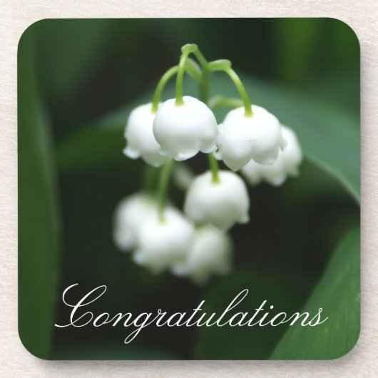 Dessous-de-verre Puissent des lis blancs (Devant)