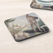 Dessous-de-verre Pulcinella en vacances (Côté gauche)