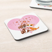 Dessous-de-verre Puppy et Kitten Love (Côté gauche)