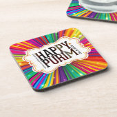 Dessous-de-verre purin heureux (Côté gauche)