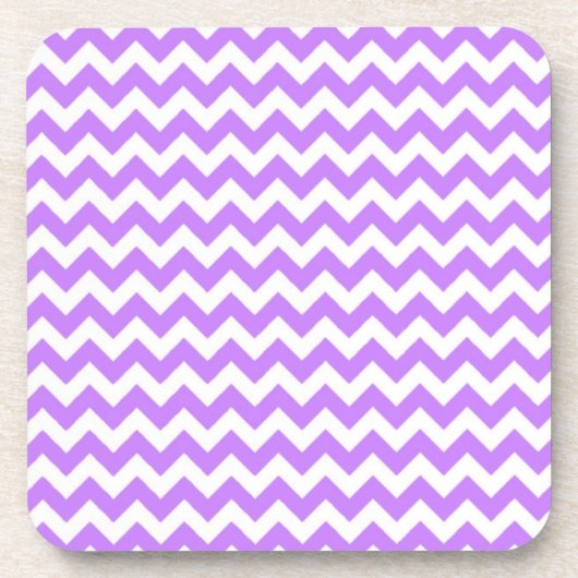 Dessous-de-verre Purple Chevron et Zig Zag (Devant)